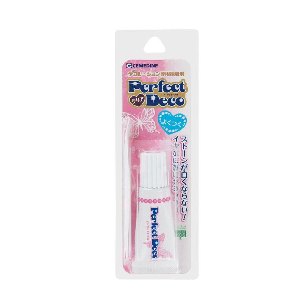 セメダイン パーフェクトデコ 10ml HL-003 デコ用ボンド, 透明, 10ml