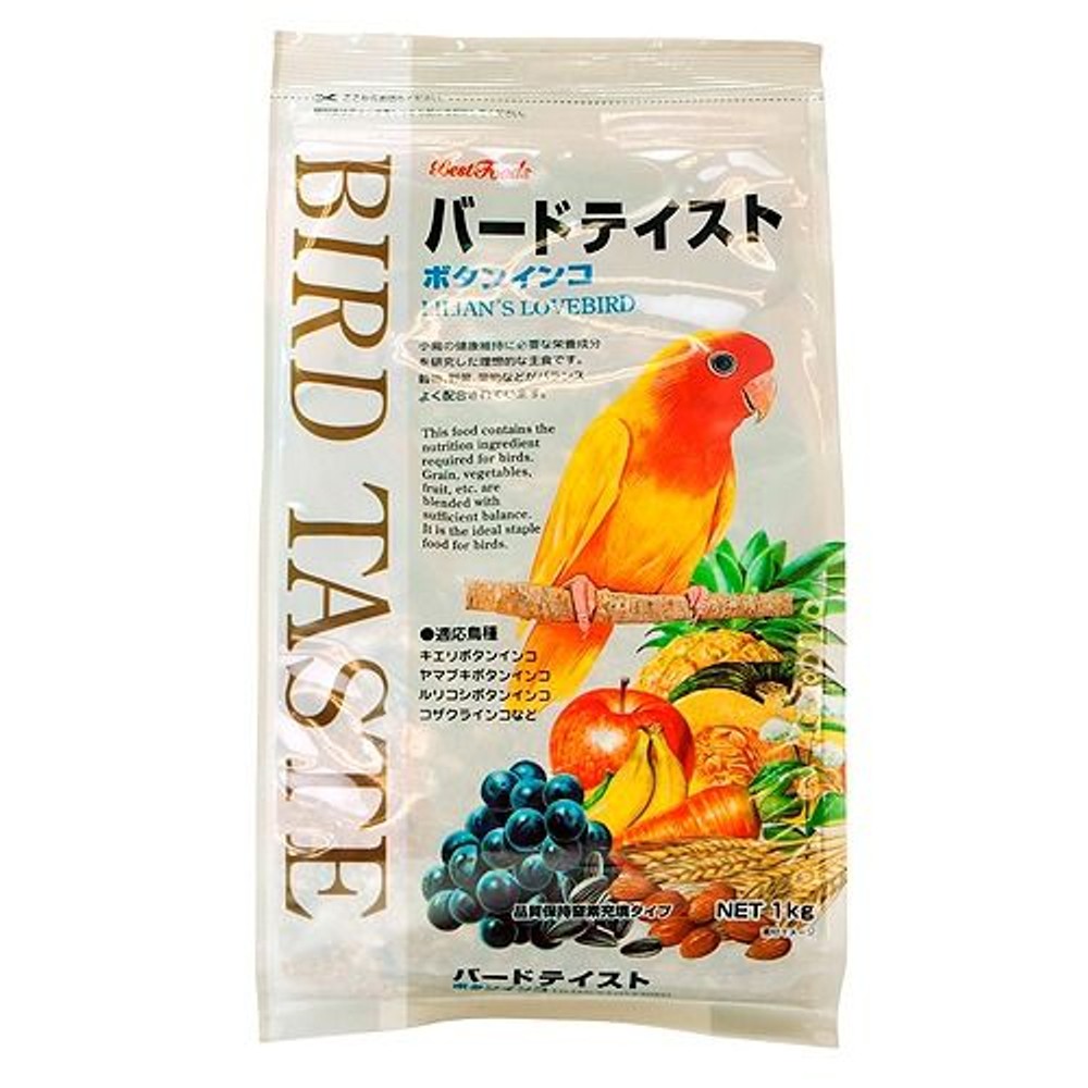 ＮＰＦ　バードテイスト　ボタンインコ　1kg, ボタンインコ専用, 1kg