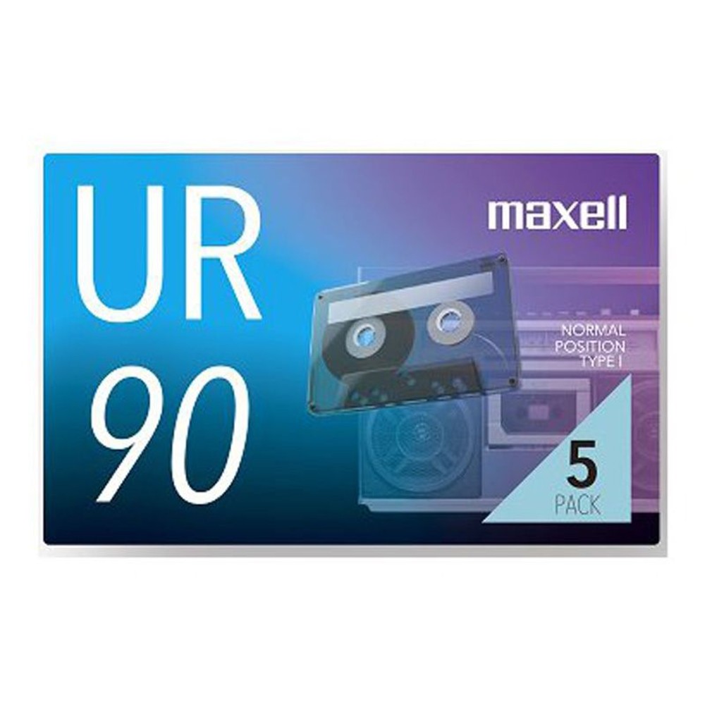 マクセル　ｍａｘｅｌｌ　カセットテープ　ＵＲ　９０分, 90分（5）, 5個入り