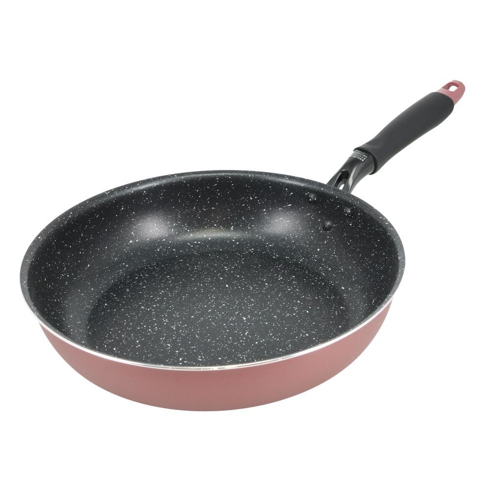 ウィザ WIZ'A　ちょい深くて料理の幅が広がるＩＨフライパン, ピンク(20), 20cm