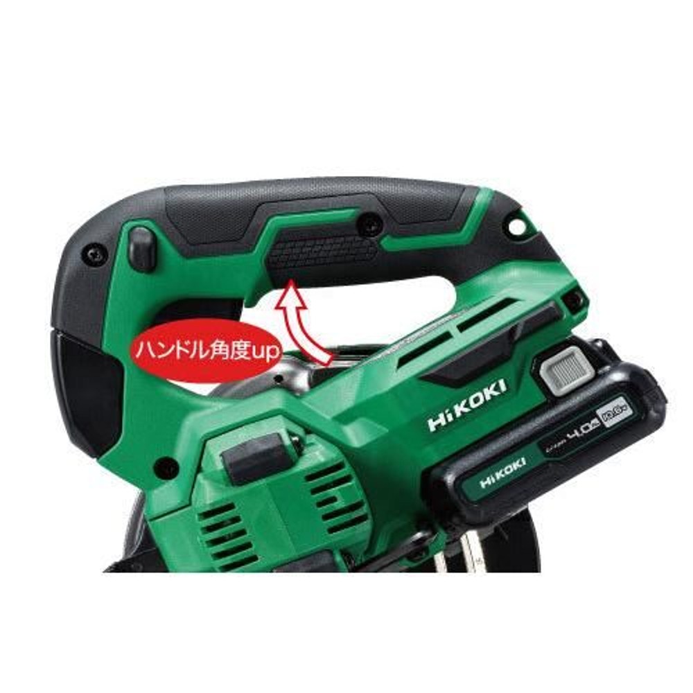 ハイコーキ　HiKOKI 10．8Ｖ丸のこ C1205DA 2LSP, アグレッシブグリーン, C1205DA 2LSP
