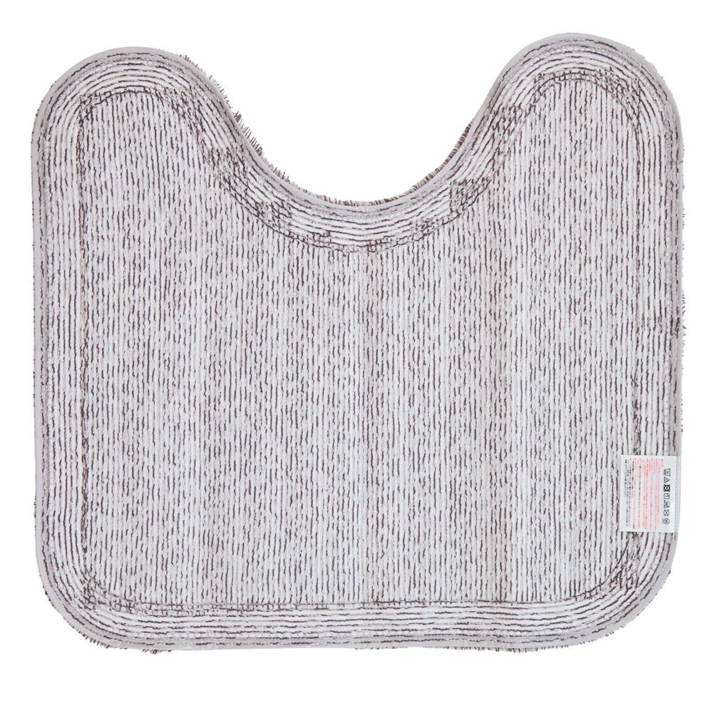 センコーＮＥＯツイード2トイレマット, グレー, 55×60cm