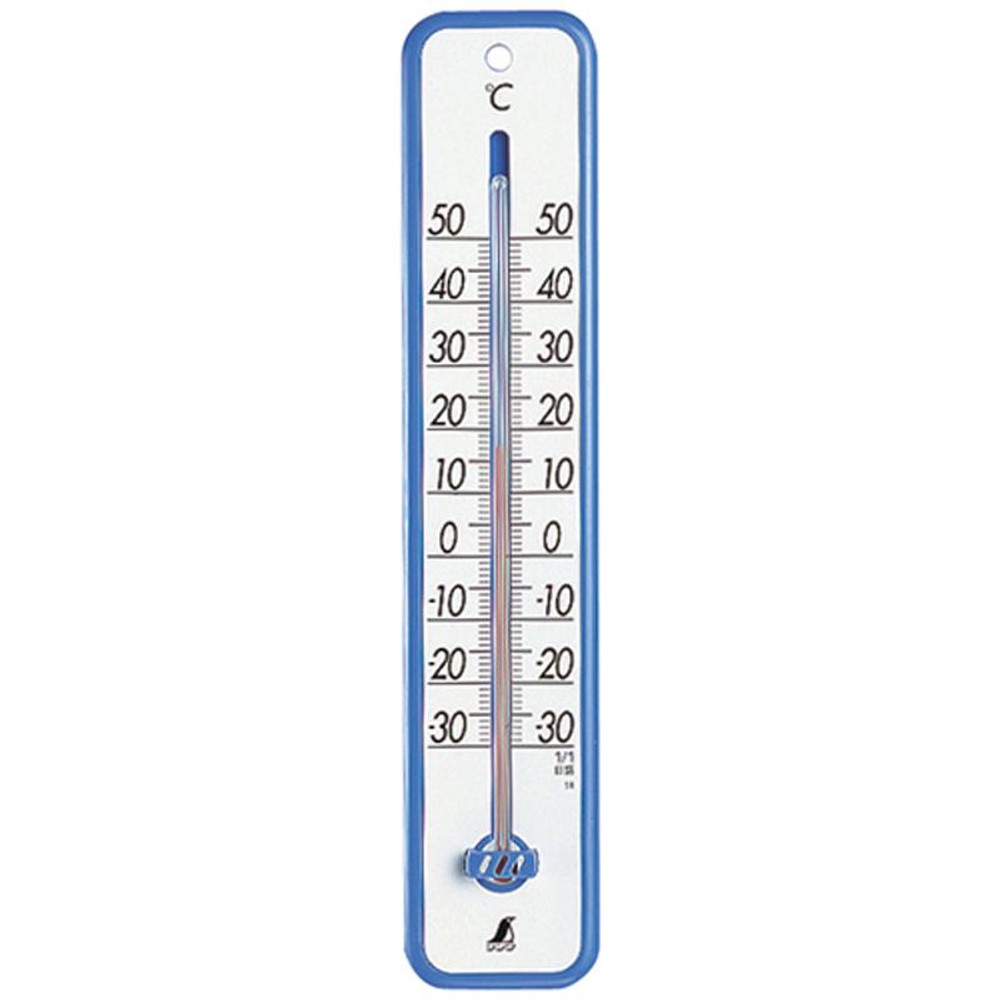 シンワ　温度計　プラスチック製　30センチブルー, その他カラー１, その他サイズ１