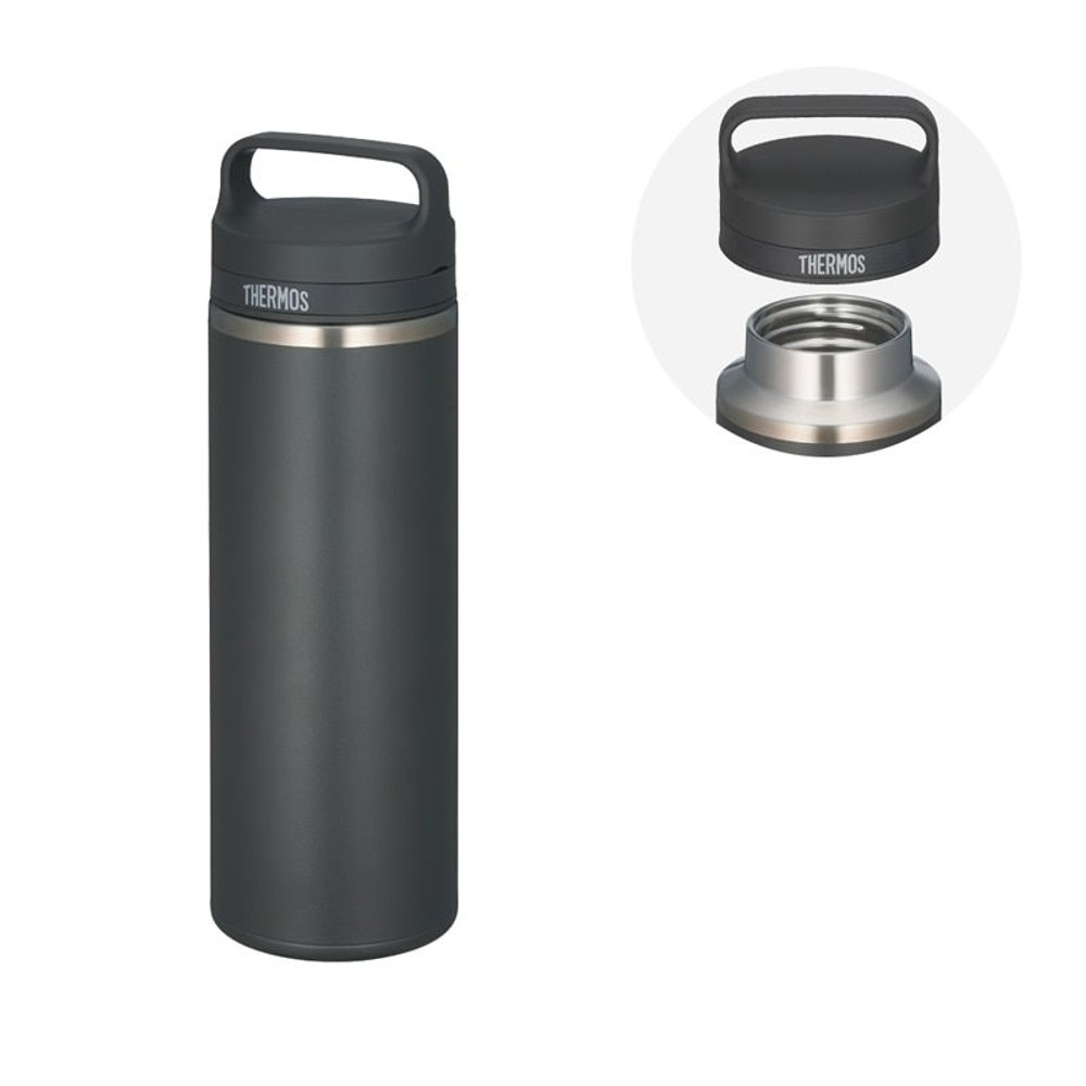 サーモス　真空断熱ケータイマグ ＪＯＷー８００ ＳＭＢ, スモークブラック, 0.8L