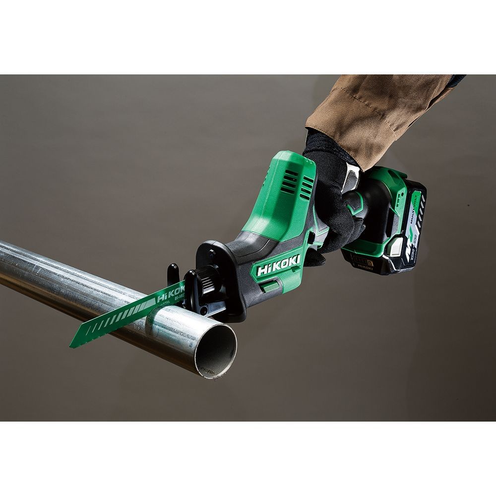 ハイコーキ　HIKOKI １８Ｖセーバソー（蓄電池１個、充電器付き） CR18DA (XPZ), グリーン, CR18DA (XPZ)