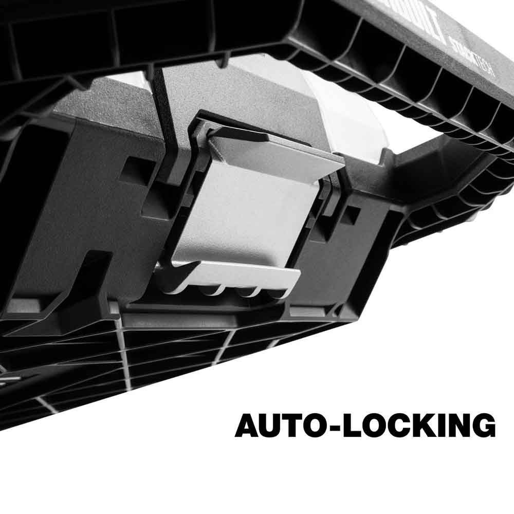 【数量限定】TOUGHBUILT（タフビルト）STACK TECH(スタックテック) 　ハーフオーガナイザー, ブラック, TB-B1-O-10C