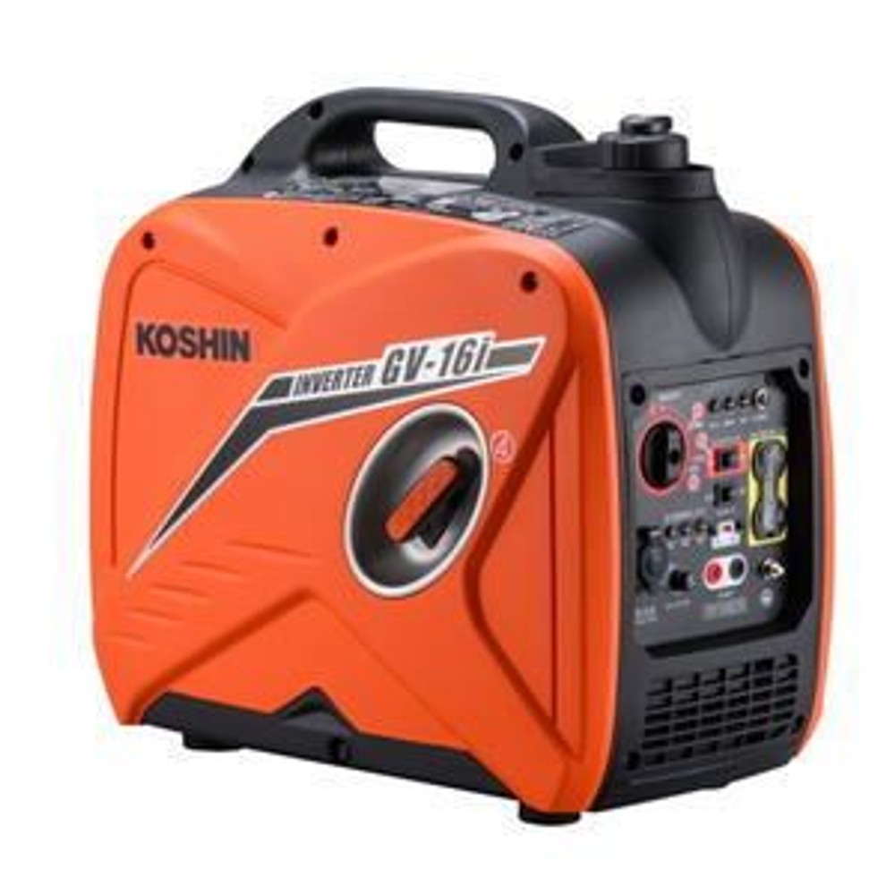 工進 インバーター発電機　1.6kVA GV-16i, オレンジ, GV-16i