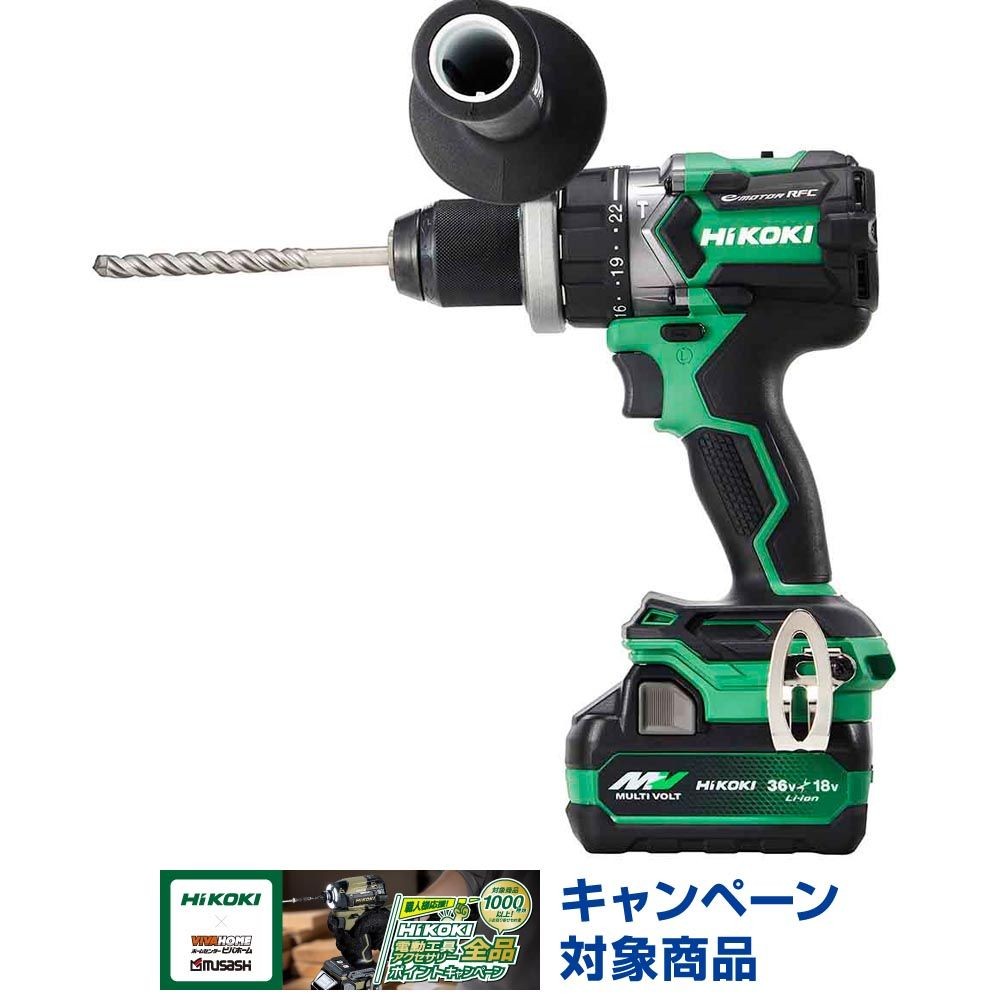 ハイコーキ　HiKOKI 18Ｖ振動ドライバドリル DV18DC (2XPZ), アグレッシブグリーン, DV18DC (2XPZ)