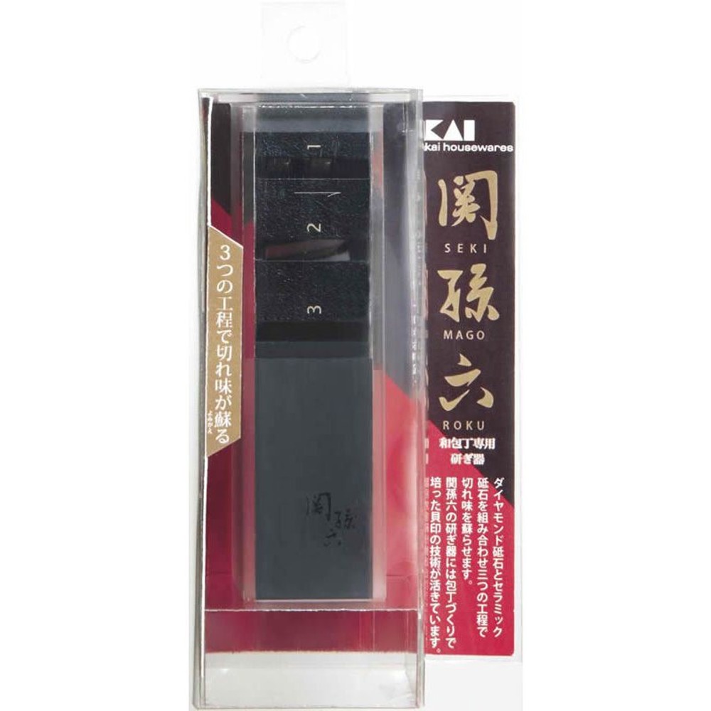 貝印　ダイヤモンド＆セラミックシャープナー片刃用, その他カラー１, その他サイズ１