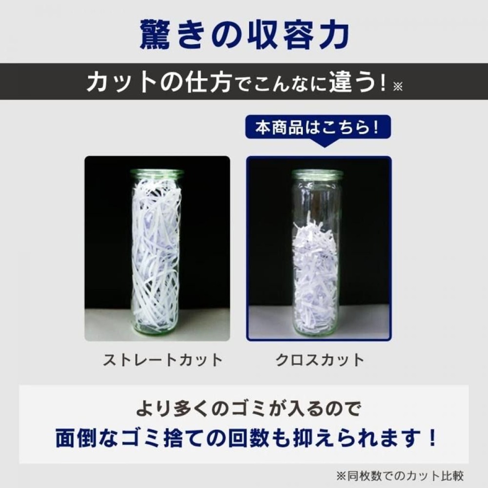 アイリスオーヤマ 静音シュレッダー P6HS75C-W ホワイト, ホワイト, P6HS75C-W