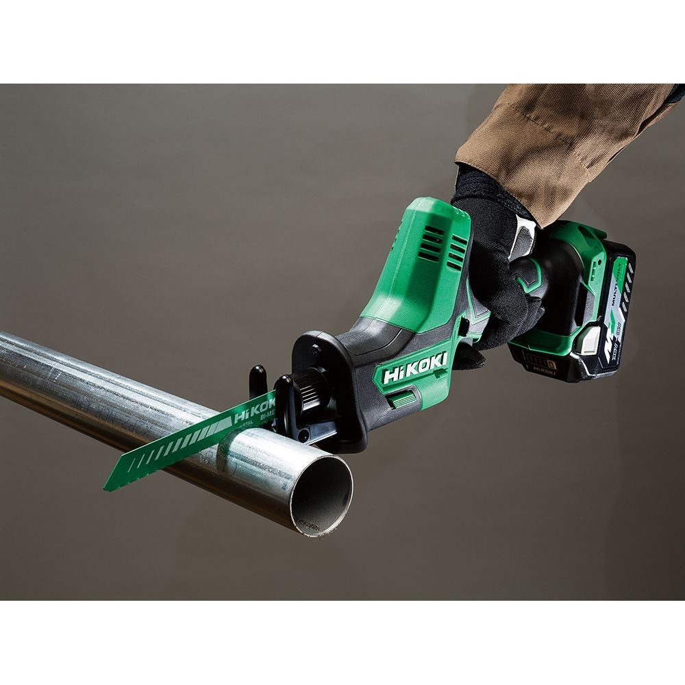 ハイコーキ　HIKOKI １８Ｖセーバソー（蓄電池１個、充電器付き） CR18DA (XPZ), グリーン, CR18DA (XPZ)