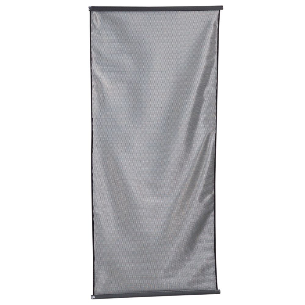 遮光遮熱メッシュスクリーン　約60×135cm, シルバー, 約60×135cm