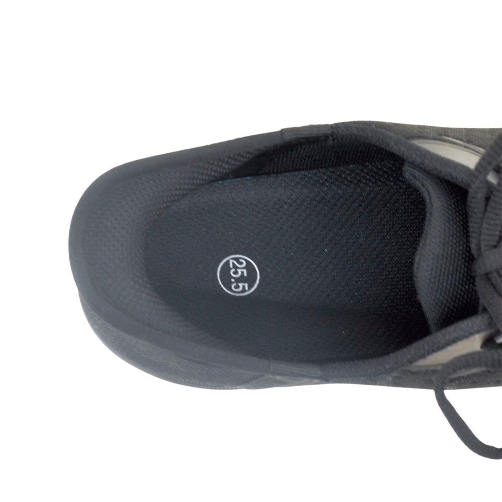 ウィザ WIZ'A 立ったまま履けるシューズ　ブラック, ブラック, 23.0cm