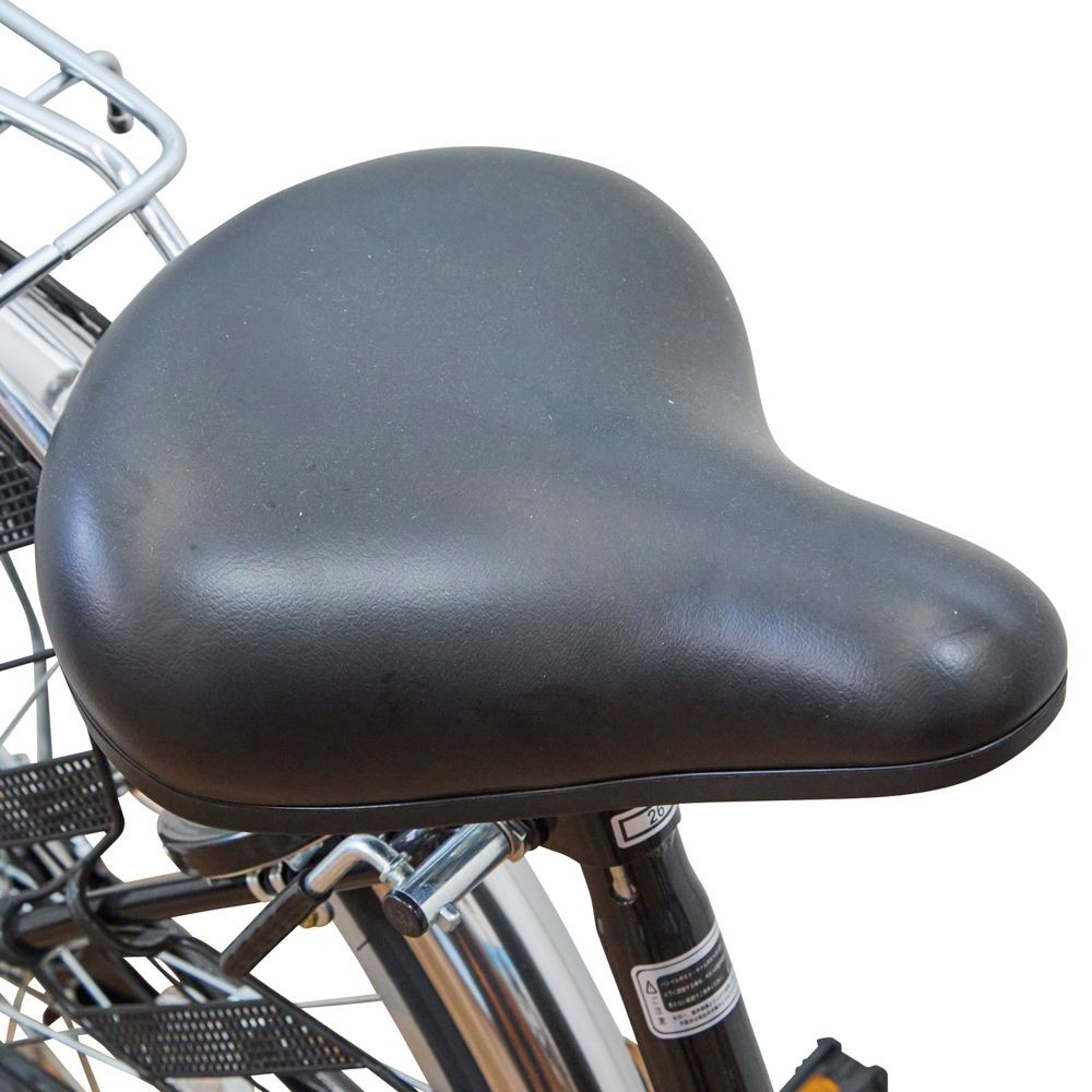 ２６インチ軽快車 内装3段変速　モルト, ブラック, 26インチ 内装3段