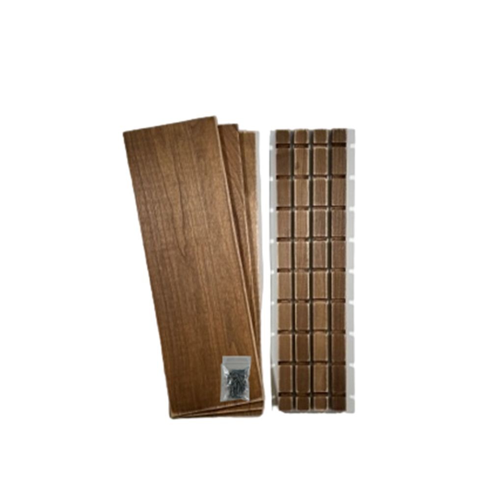 エイジングボード棚板3段ラックセット ブラウン, ホワイト, 910&times;300mm