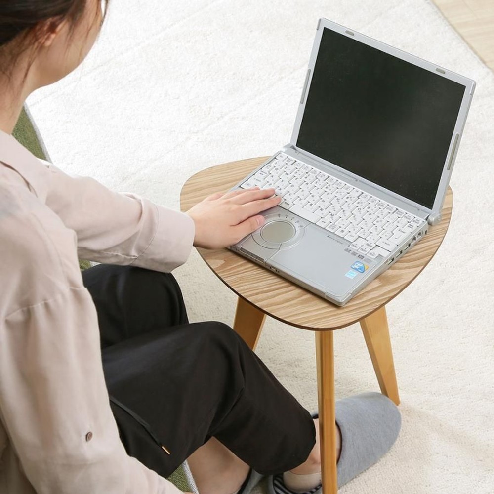 不二貿易  コーヒーテーブル（小） 【メーカー直送・代引不可】, ナチュラル, 小サイズ