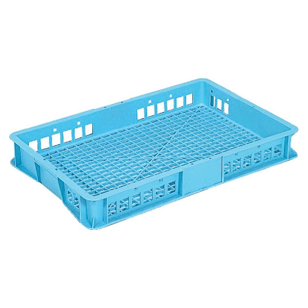 サンコー サンテナー B#20-3 ライトブルー 102408-00 ×10個セット【メーカー直送・代引不可】【法人限定】, ライトブルー, 10P