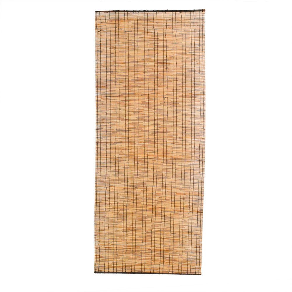 ウイザ　WIZ'A　がっちりスモークすだれ　巾８８ｃｍ丈２２０ｃｍ, ナチュラル, 88&times;220cm