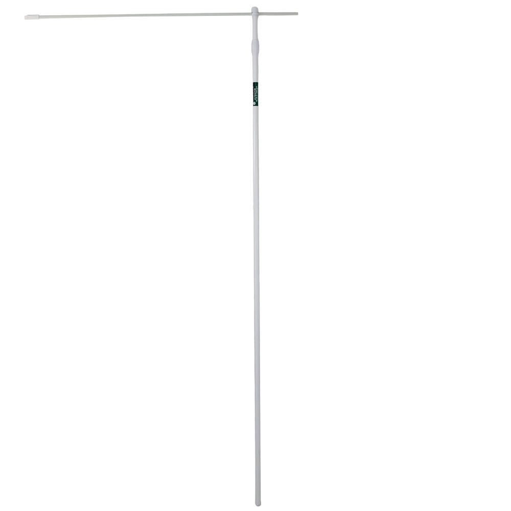 のぼり用ポール4ｍ　白　ロングタイプ, ホワイト, 4M