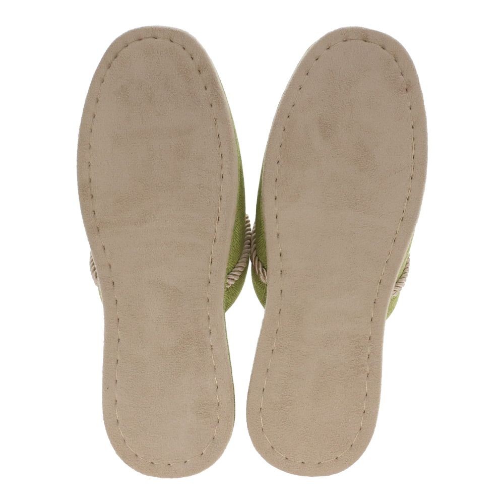 カラーロープスリッパ　Ｍ　グリーン, グリーン, Mサイズ