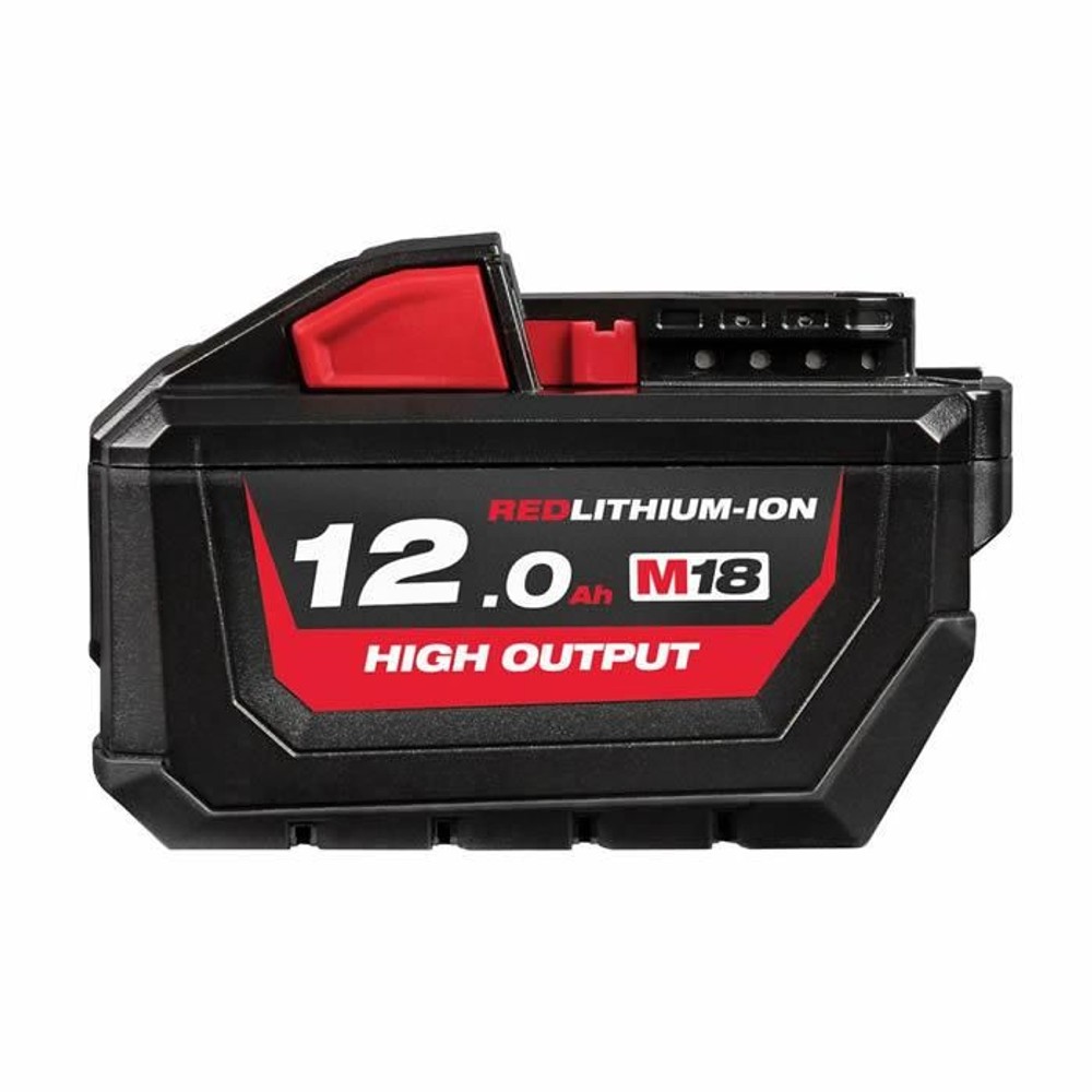 Milwaukee M18 HIGH OUTPUT 12.0Ahバッテリー M18HB12JP, レッド, M18HB12JP