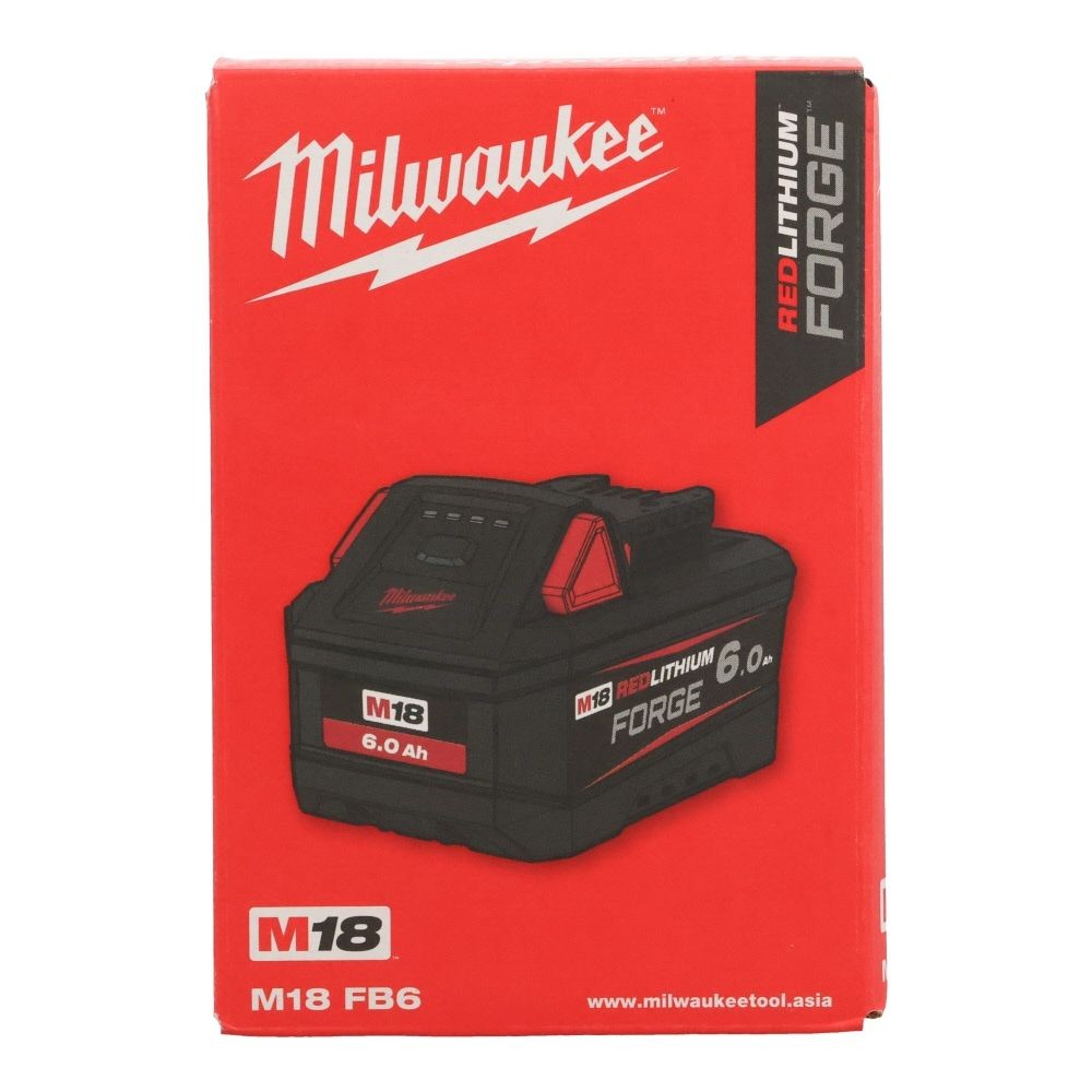 Milwaukee M18 FORGE 6.0Ah バッテリー, 12.0Ah, 18V