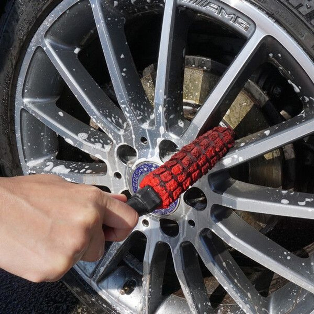 ディグロス神トレホイールスポンジ, 自動車ホイール洗浄用, 全長 約240mm