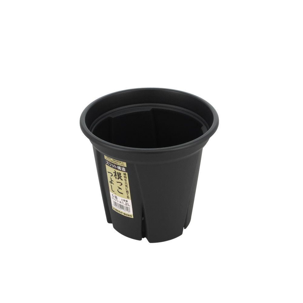 アップルウェアー　根っこつよし, ブラック, 5号