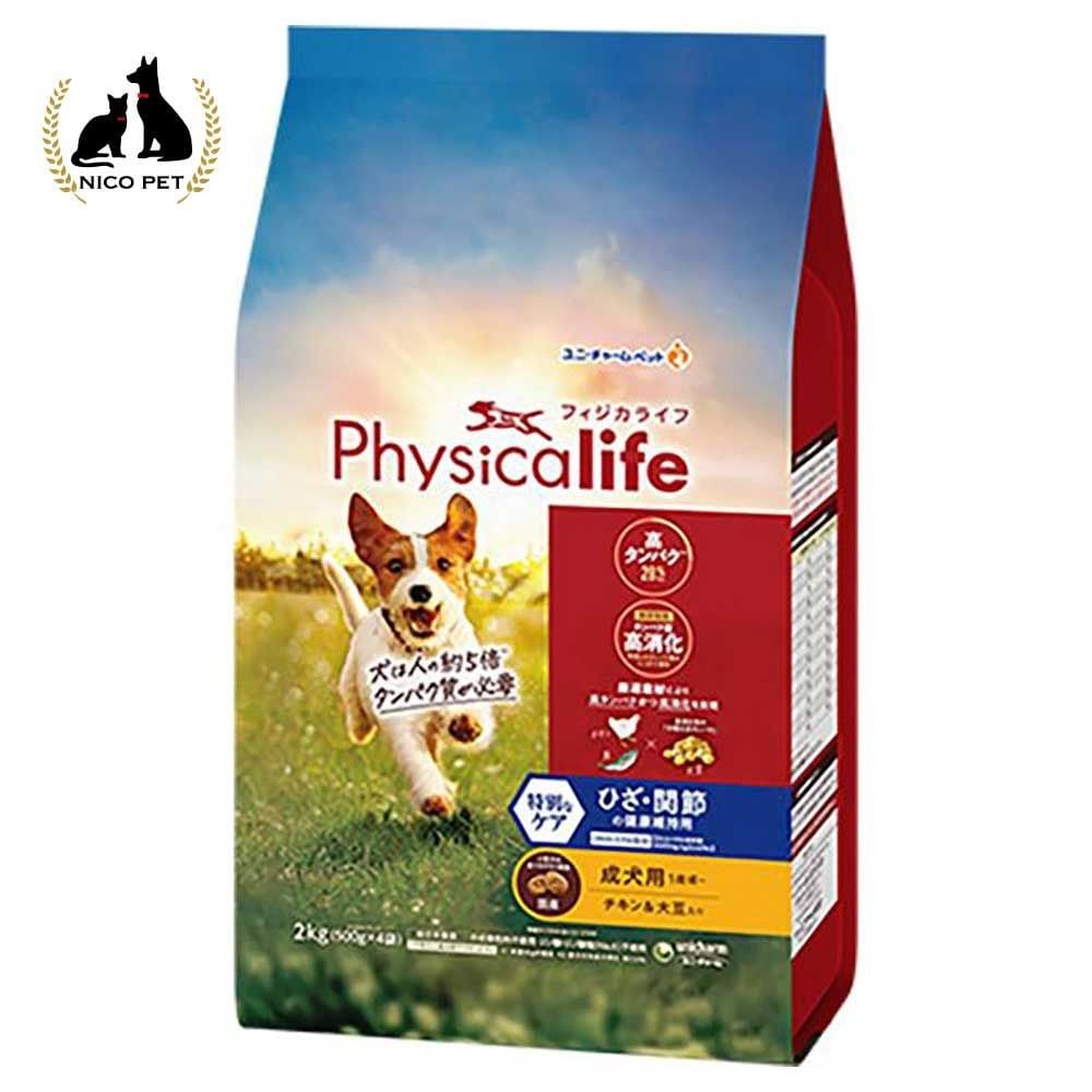 Ｐｈｙｓｉｃａｌｉｆｅ（フィジカライフ）　成犬用　ひざ・関節の健康維持用　チキン＆大豆入り　２ｋｇ, 成犬用, 2kg