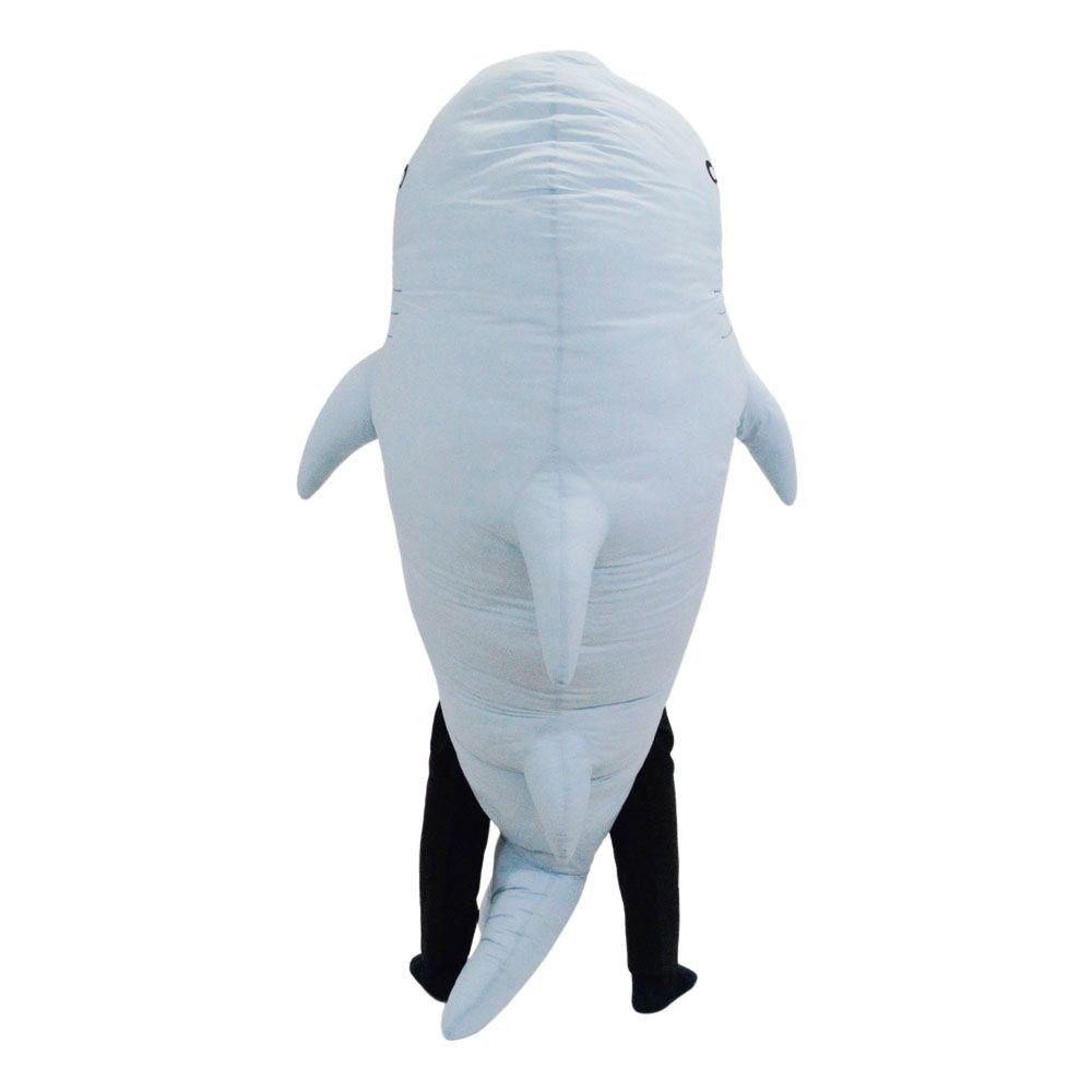 WIZ'A ウィザ ひんやり冷感サメクッション, ブルー, 約100×180cm