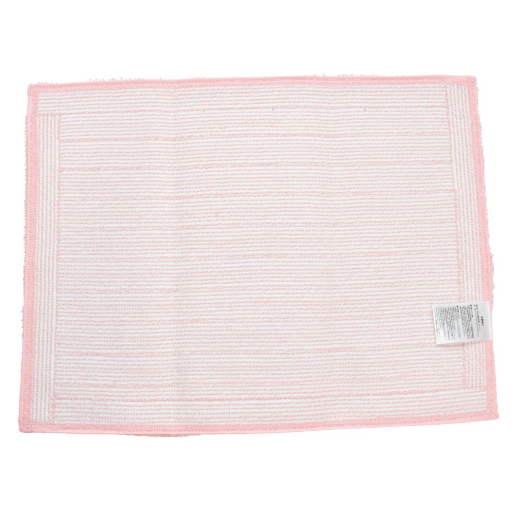 吸水速乾抗菌バスマット４５ｘ６０ｃｍ　ＰＫ, ピンク, 45&times;60cm