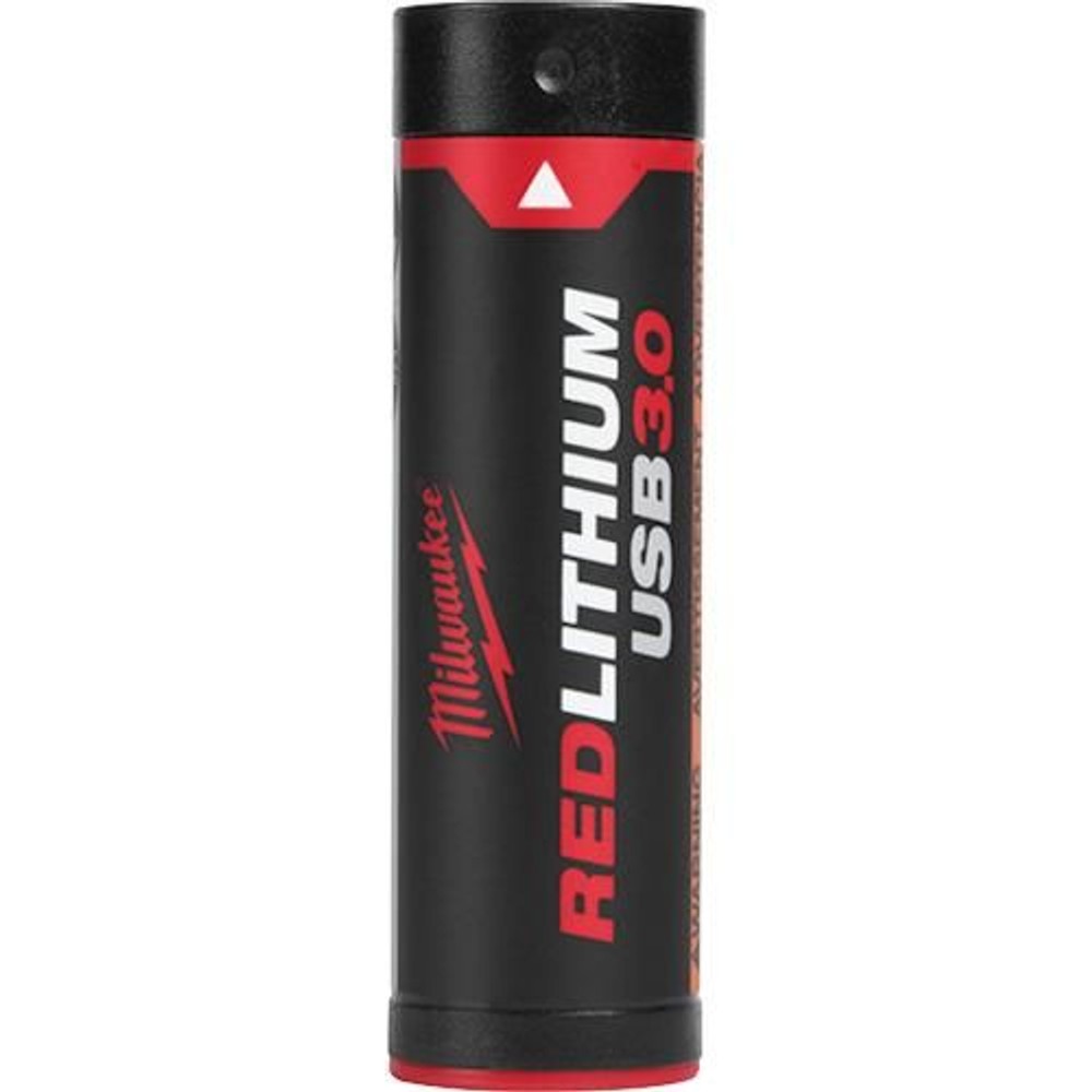 milwaukee REDLITHIUM USB 3.0AH バッテリー (1個)  L4B3JP, ブラック×レッド, L4B3JP