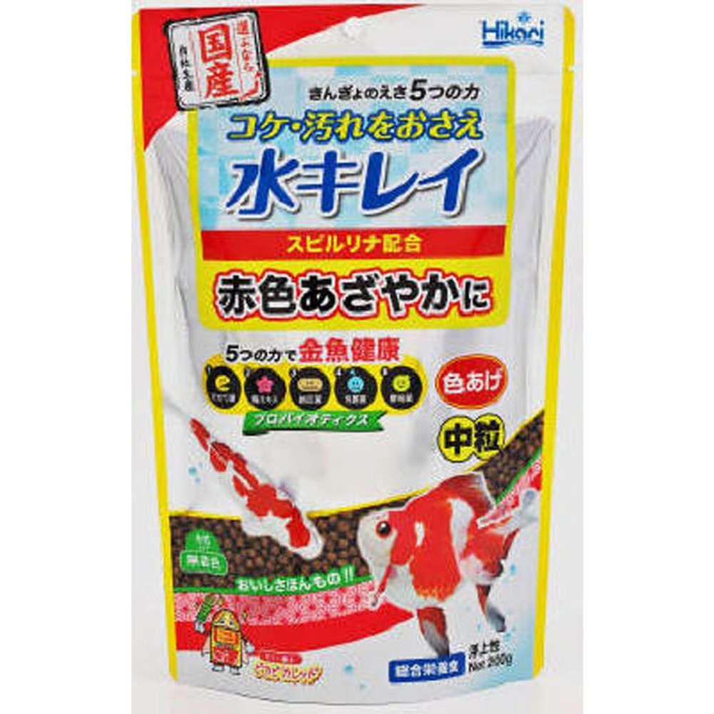 キョーリン　きんぎょのえさ5つの力　色あげ　中粒　200ｇ, その他カラー１, その他サイズ１