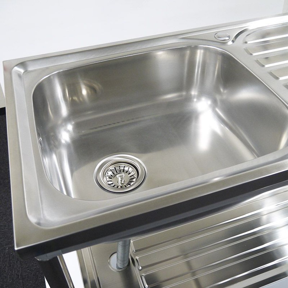 ステンレス流し台, シルバー, 100cm