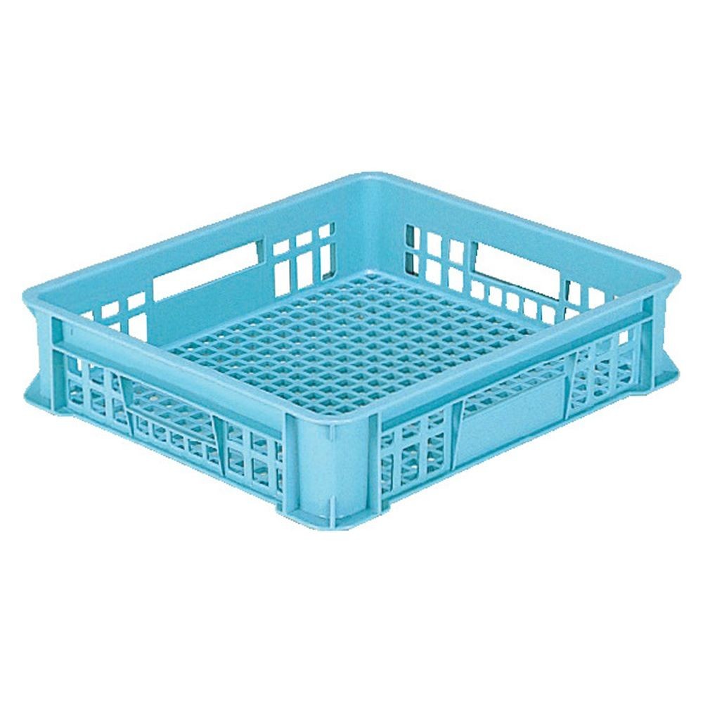 サンコー サンテナー B#17 ライトブルー 101704-00 &times;10個セット【メーカー直送・代引不可】【法人限定】, ライトブルー, 10P