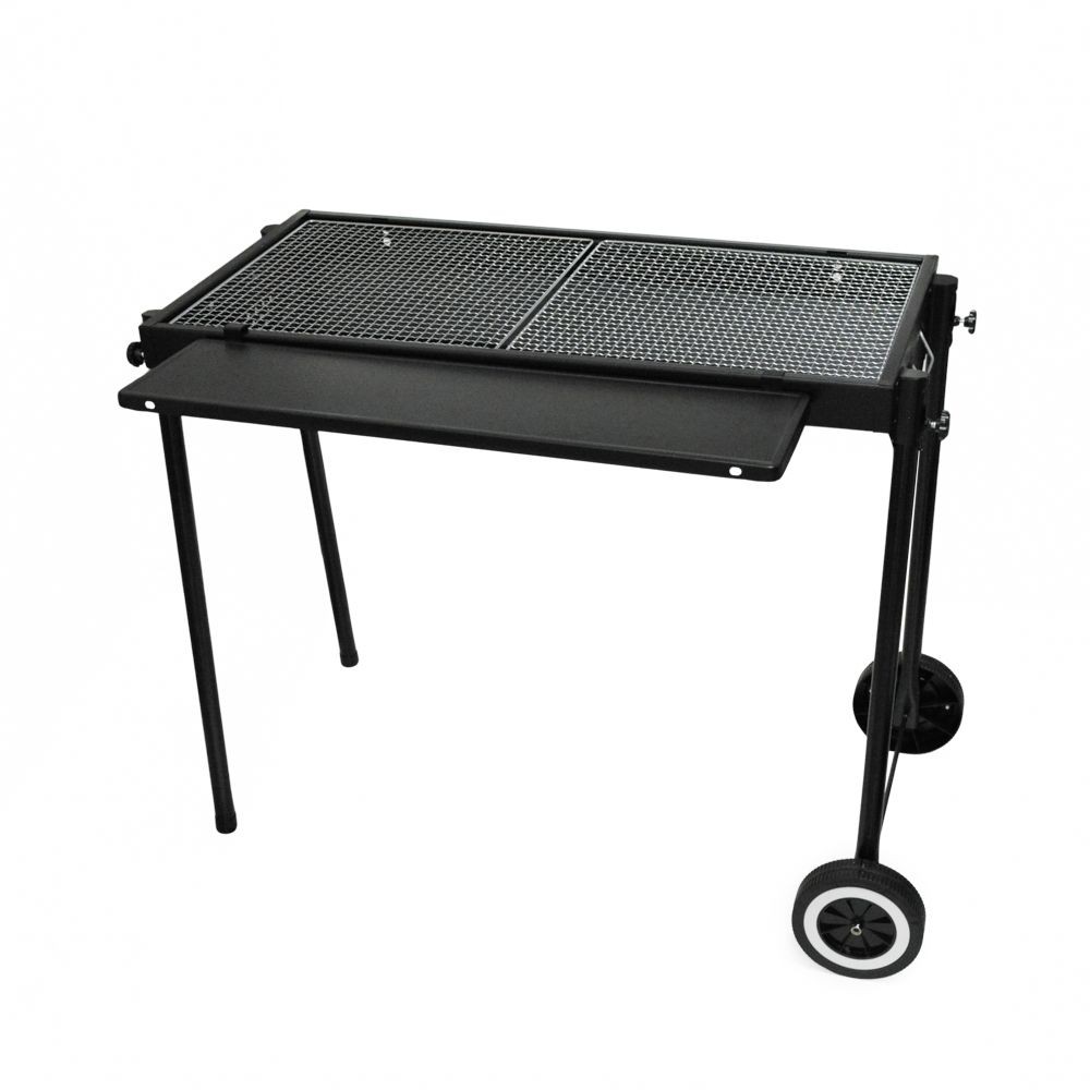 WIZ'A ウィザ みんなで楽しめる大型BBQコンロ ブラック, ブラック, 大型