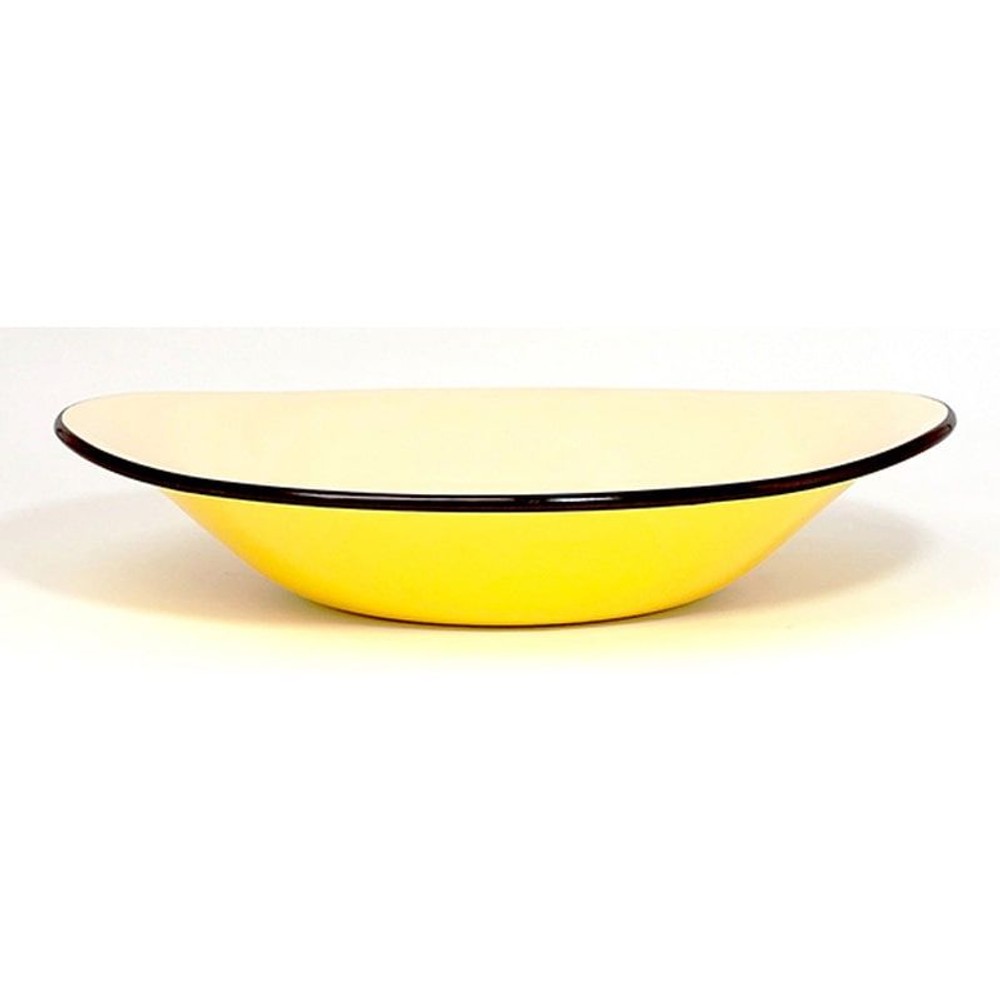 軽くて割れにくいオーバルパスタ, イエロー, 1枚入り