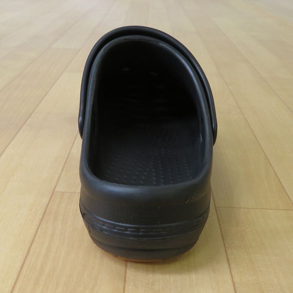 滑りにくいサンダル　黒　通気, ブラック（28cm）, 25cm