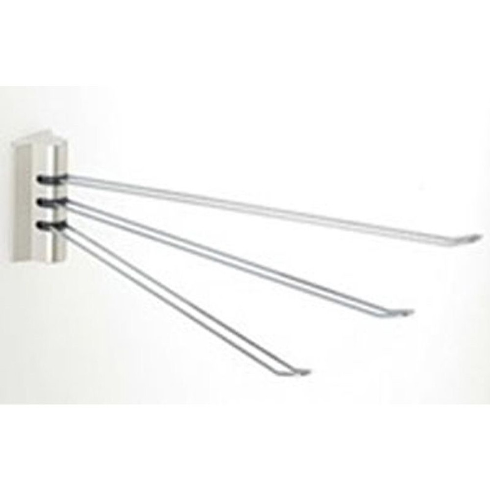 アスベル　ポゼふきん掛けＳ3本マグネット, シルバー, 3枚掛け