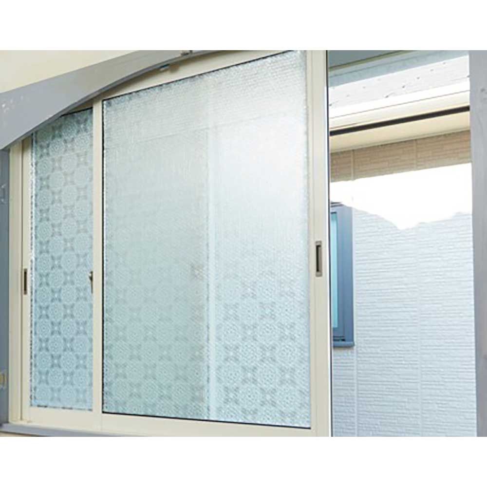 マドピタシート　すりガラス対応　ブルーレース, ブルーレース, 900×1800mm