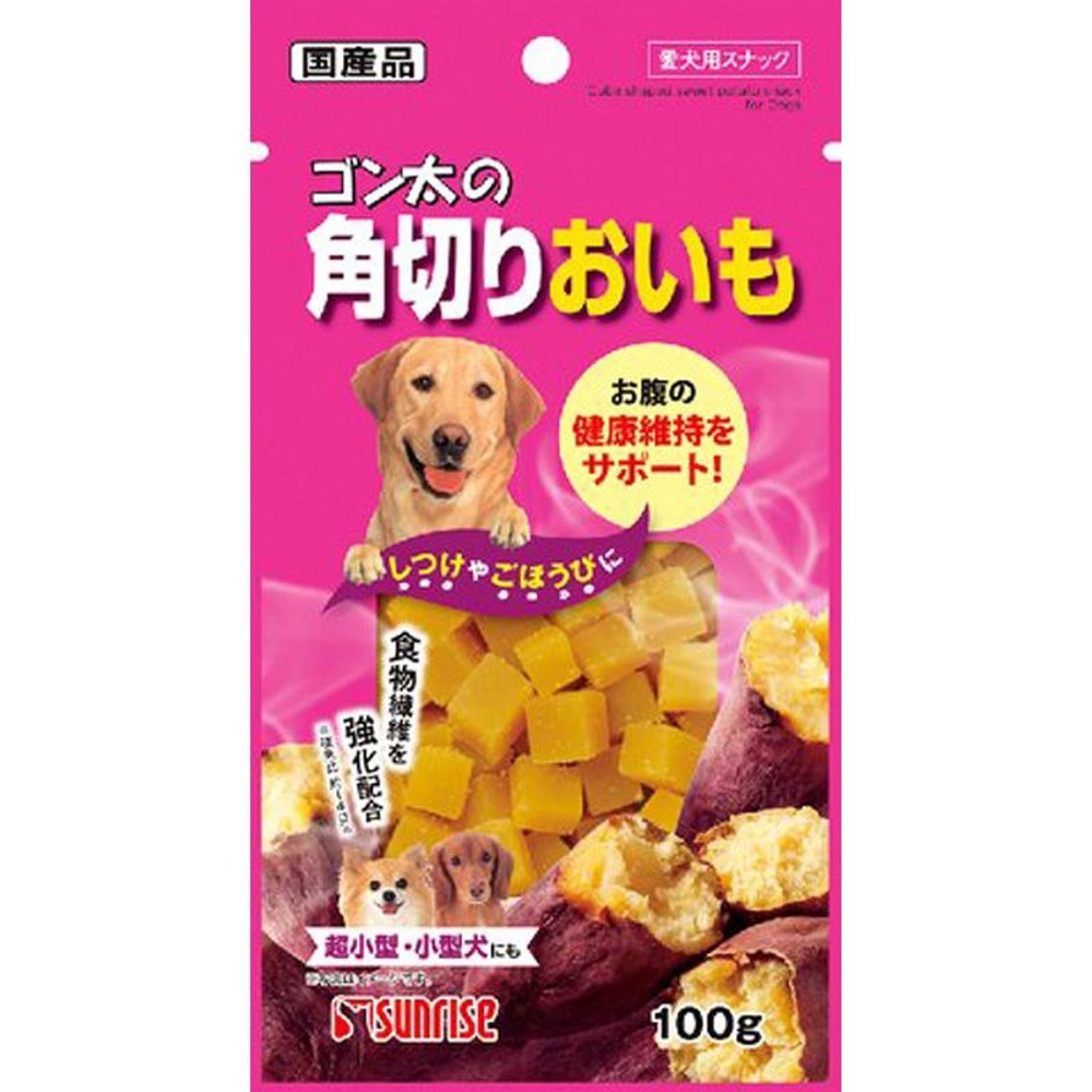 サンライズ ゴン太の角切りおいも 100g, 角切りおいも, 100g