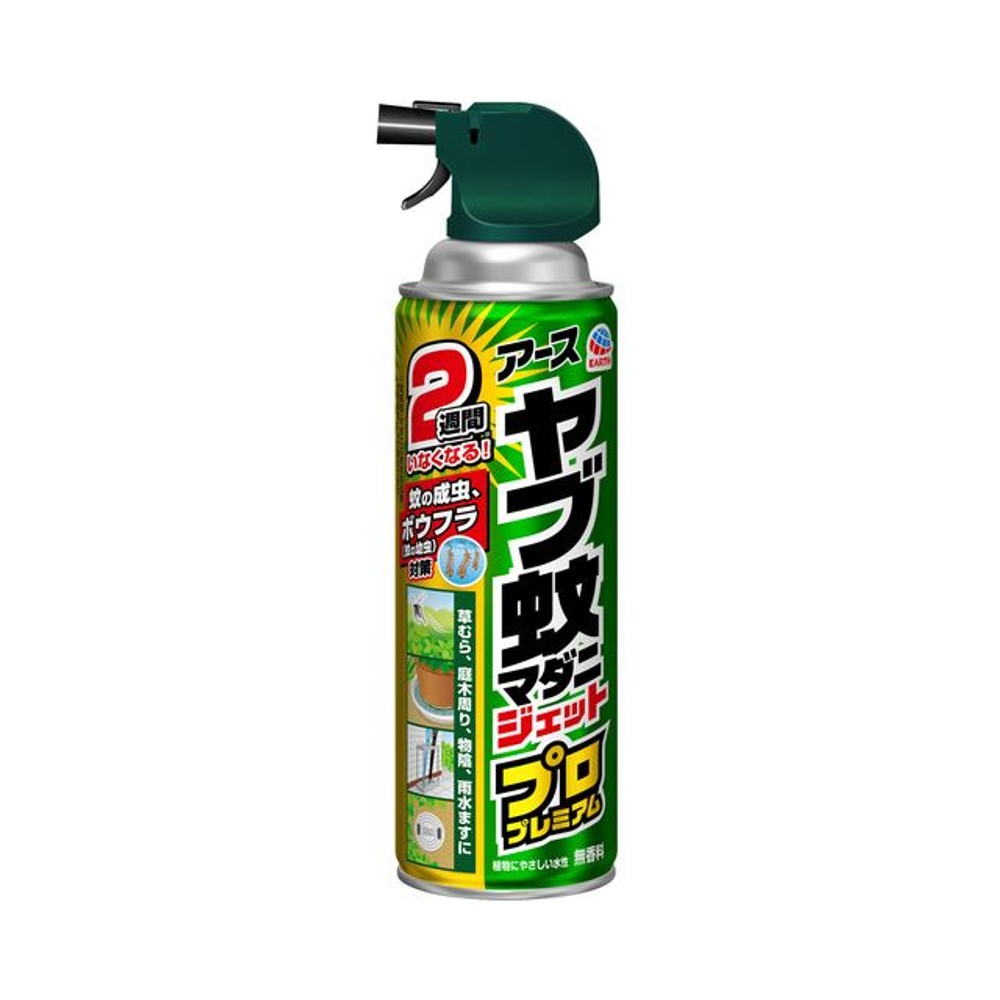 アース　ヤブ蚊マダニジェット　プロプレミアム　４５０ｍｌ, 屋外用, 450ml