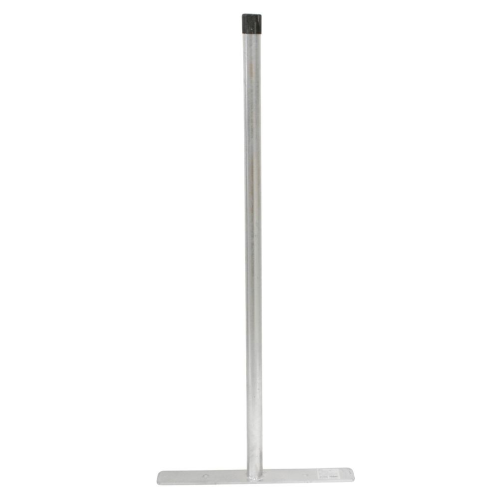アメリカンフェンス用支柱　３１．８&times;９００, シルバー, 900mm