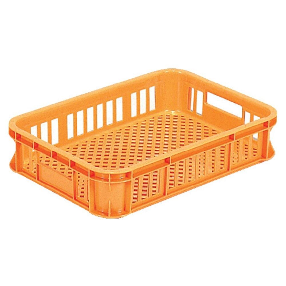 サンコー サンテナー B#25-4 オレンジ 101408-00 ×10個セット【メーカー直送・代引不可】【法人限定】, オレンジ, 10P