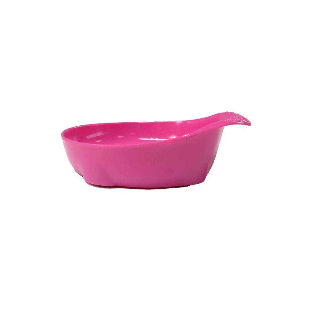 メラミン食器取手付き, レッド, Sサイズ