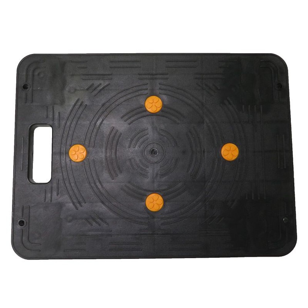 樹脂製平台車　ブラック, ブラック, 2kg