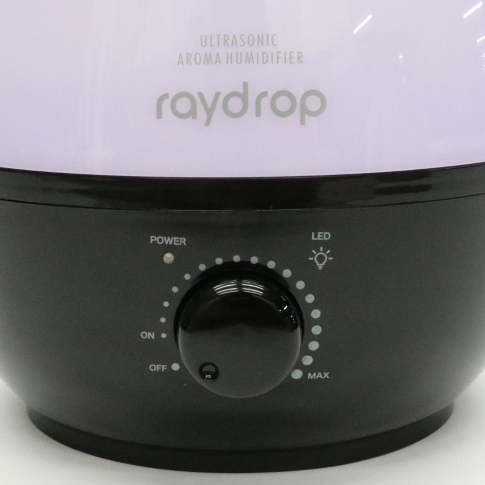 raydrop 超音波アロマ加湿器　３．８L, ブラック, 3.8L