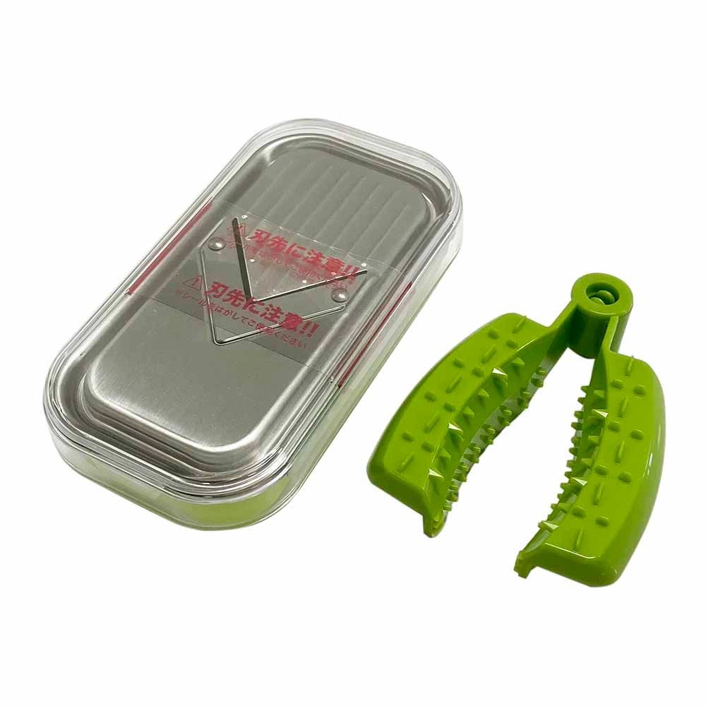 プリンス工業 スマートスライサー mini 安全ホルダー付 グリーン PR1438, グリーン, PR1438