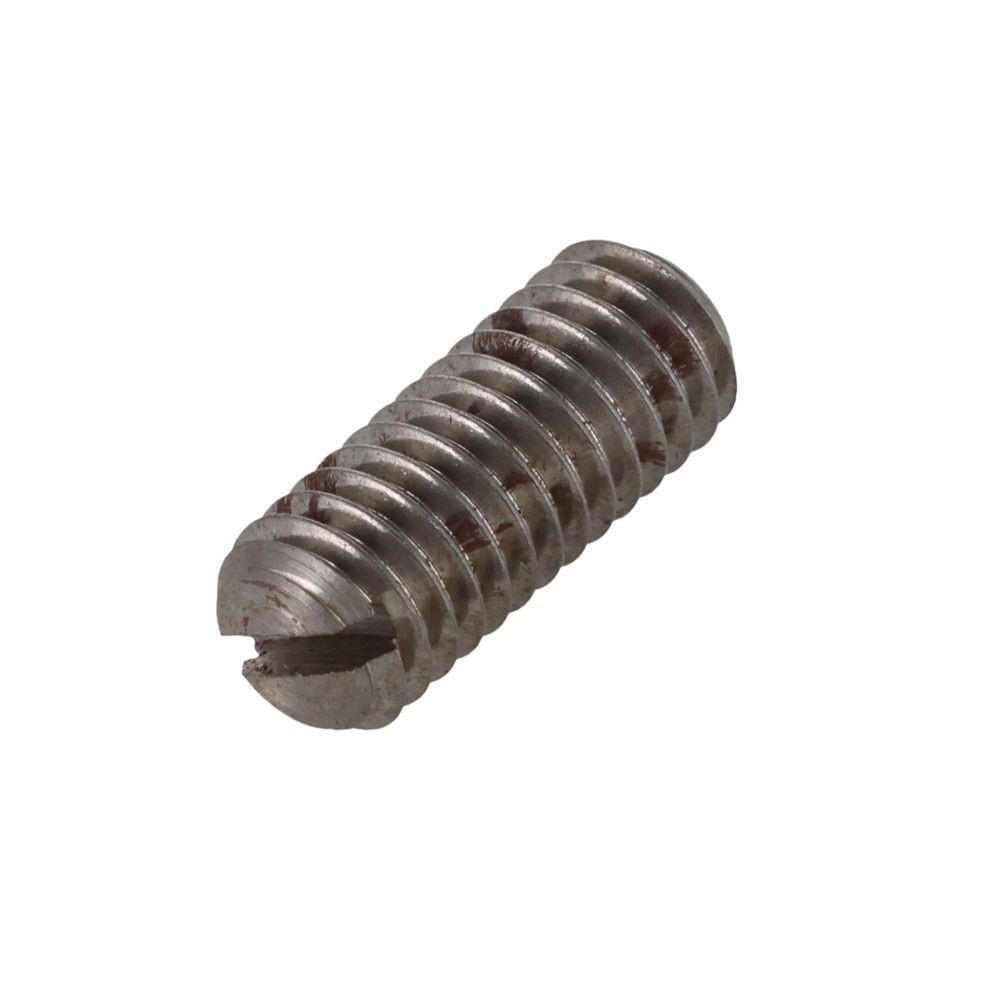 ＯＨＳＡＴＯ　鉄キジ　スリワリ付　トメネジ　平サキ　Ｍ６&times;１５, シルバー, M6&times;15mm