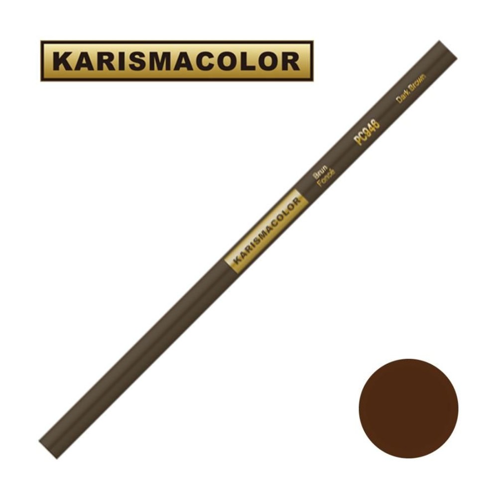 サンフォード カリスマカラー 色鉛筆 PC946 Dark Brown ダークブラウン (SANFORD KARISMA COLOR), PC946 Dark Brown, サンフォードカリスマカラー色鉛筆